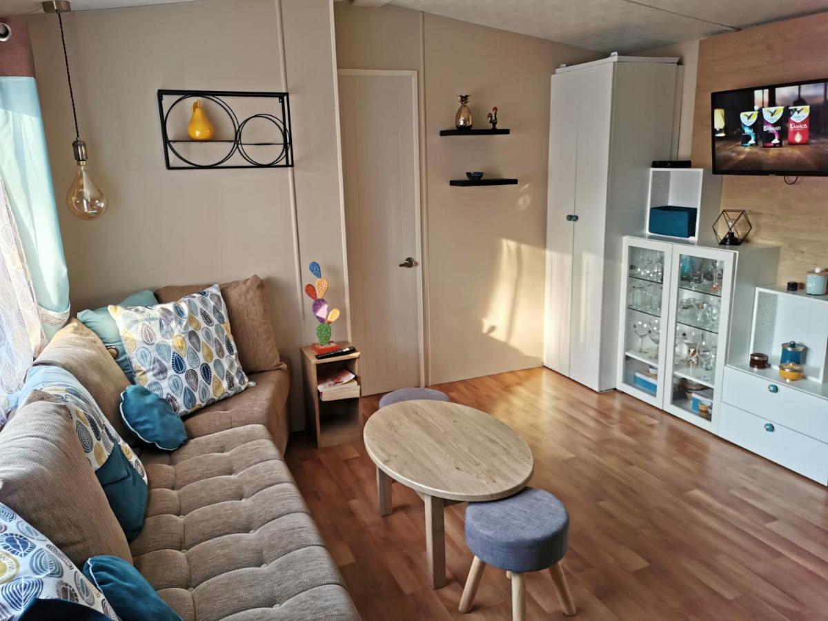 Camping Les Bois Mobil Home Grand Luxe 3Ch 2Sdb 圣让-德蒙 外观 照片